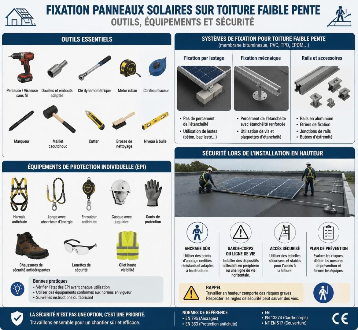 découvrez comment installer facilement des panneaux solaires sur une toiture à faible pente grâce à nos conseils pratiques et étapes détaillées pour optimiser votre installation solaire.