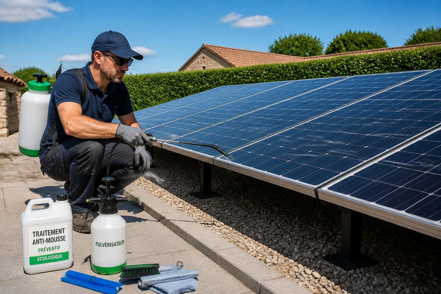 découvrez nos conseils et astuces efficaces pour prévenir l’apparition de mousse autour de votre installation photovoltaïque et garantir son bon fonctionnement.