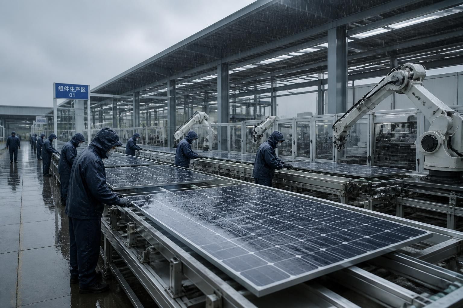 découvrez les défis rencontrés lors de la production des panneaux photovoltaïques sous la pluie et explorez les solutions innovantes développées pour garantir leur qualité et performance.